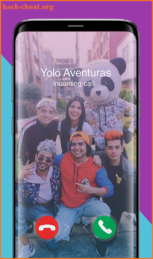 Yolo Aventuras Fake Call Video Prank screenshot