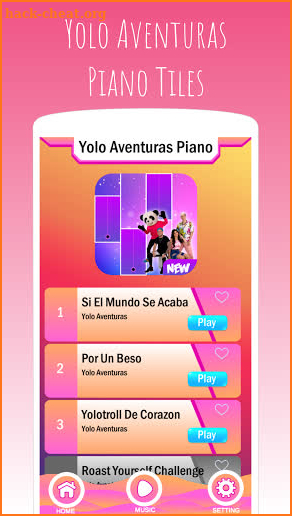Yolo Aventuras 🎹 Piano Tiles screenshot
