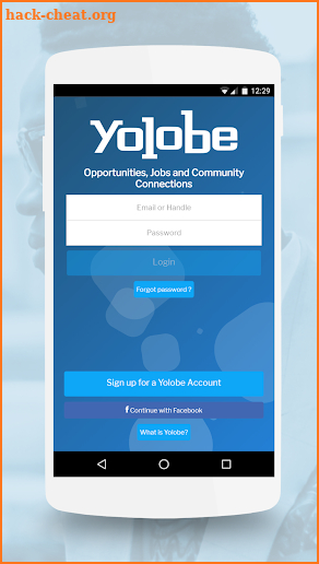 Yolobe screenshot