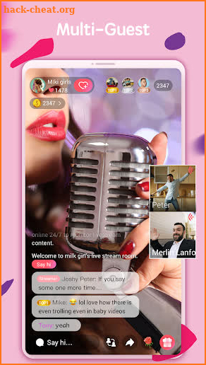 Yome Live screenshot