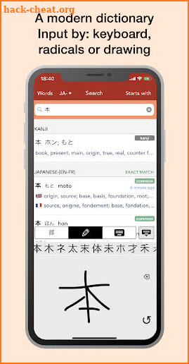 Yomiwa - Japanese Dictionary a screenshot