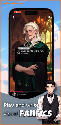 YoNo: Y/N Visual Novel Chatfic screenshot