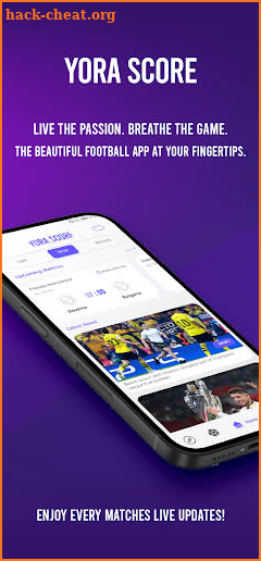 Yora Score - Live Football screenshot