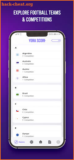 Yora Score - Live Football screenshot