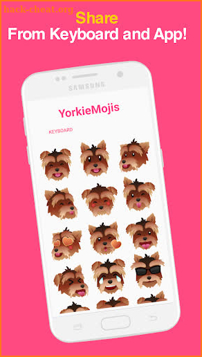 YorkieMojis - yorkie stickers & yorkie emojis screenshot