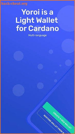 Yoroi - The Cardano Wallet screenshot