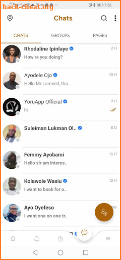 Yoru Messenger screenshot