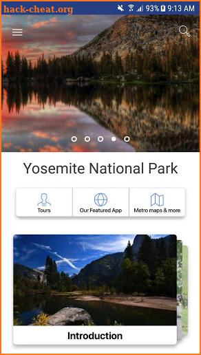 Yosemite National Park Travel Guide screenshot