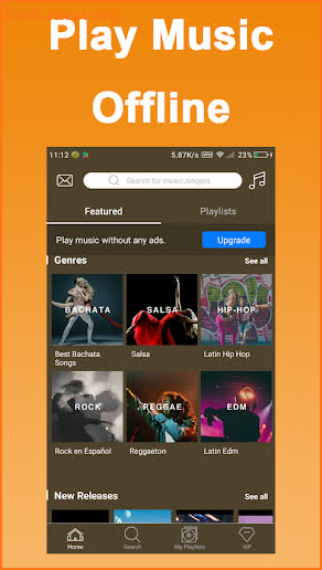 Young Radio Offline Music Mate screenshot
