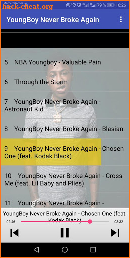 YoungBoy Never Broke Again Songs screenshot