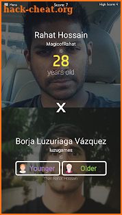 Younger Older Celebrities - Who's Older? screenshot