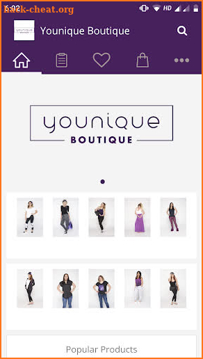 YOUNIQUE Boutique screenshot