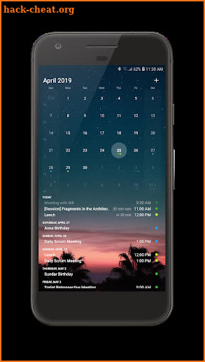 Your Calendar Widget screenshot