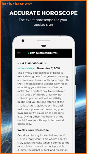 Your Free Horoscope screenshot
