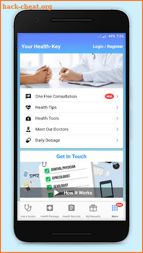 Your Health-Key: Online Doctor Consultation App screenshot