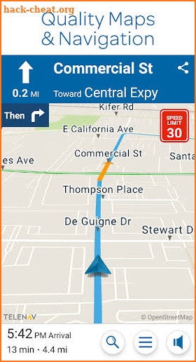 Your Navigator Deluxe: GPS screenshot