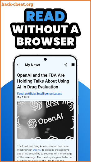 Your News - RSS Feed Reader screenshot