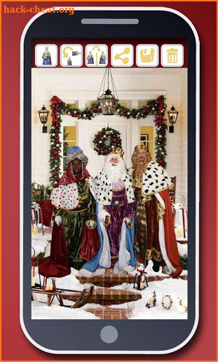 Your Photo with Three Wise Men - Christmas Selfies screenshot