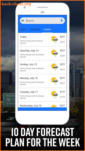 Your Weather Theme - Weather Widget with Forecasts screenshot