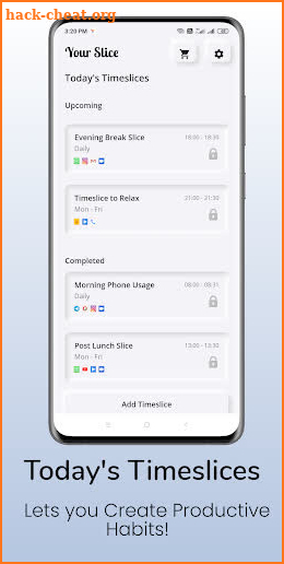 YourSlice - Smart App Blocker screenshot