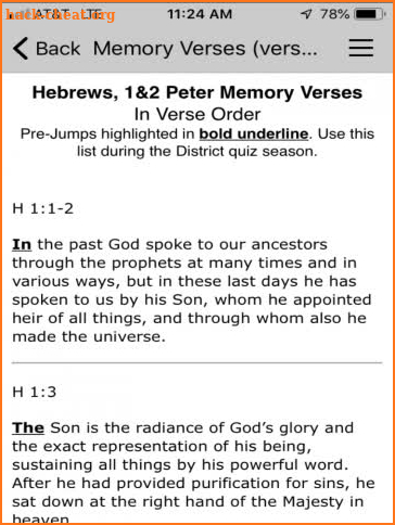 Youth Bible Quiz 19 screenshot