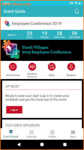 Youth Villages Events screenshot