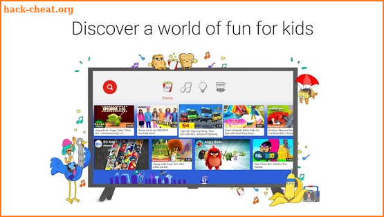 YouTube Kids for Android TV screenshot