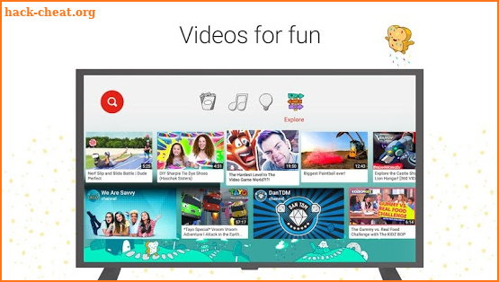 YouTube Kids for Android TV screenshot