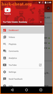 YouTube Studio screenshot