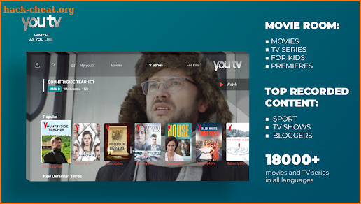 youtv - for AndroidTV screenshot