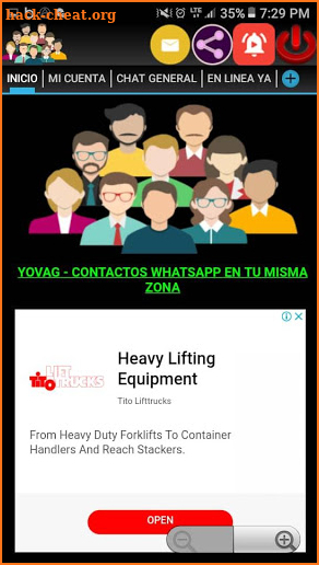 YOVAG Contacto WhatsApp screenshot