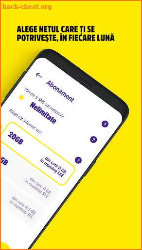 YOXO: abonamentul mobil la preț minimal screenshot