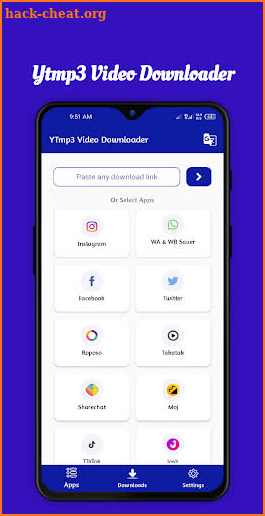 YTmp3 Video downloader screenshot