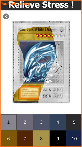 YugiPix -Color By Number Cards screenshot