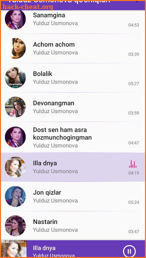 Yulduz Usmonova qo'shiqlari screenshot