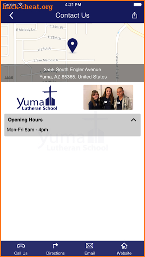 Yuma Lutheran School screenshot