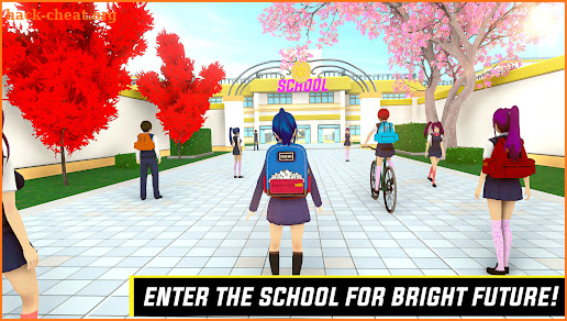 Yumi High School Anime Games screenshot