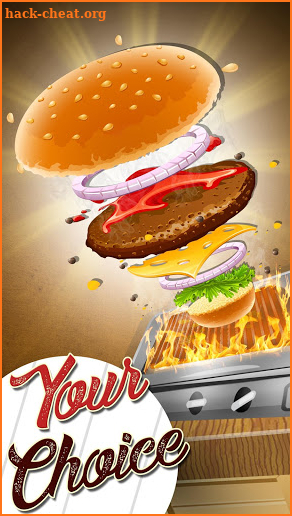 Yummy Burger Shop: Fair Food Maker Games screenshot