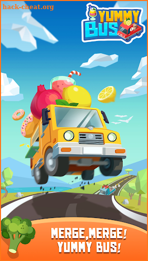 Yummy Bus - Merge & Idle Game screenshot