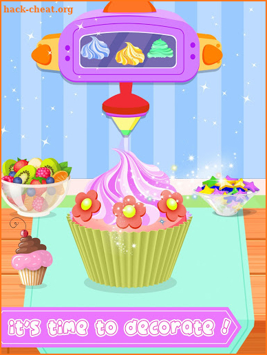 Yummy Cupcake Baking Chef screenshot