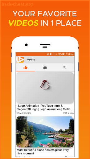 Yvett - Ultimate Video Playing App screenshot
