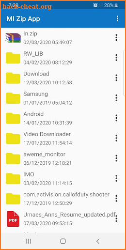 Z Archiver - Zip & Unzip Files Free Android screenshot