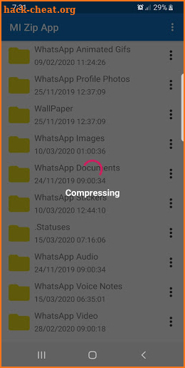 Z Archiver - Zip & Unzip Files Free Android screenshot