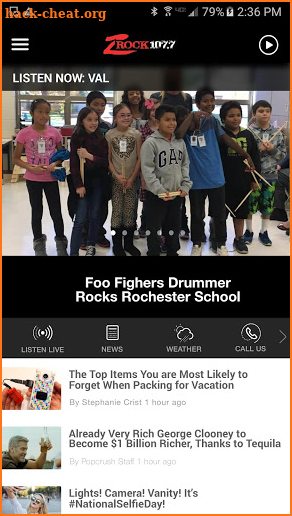 Z-Rock Radio - The Rock of Rochester - (KDZZ) screenshot