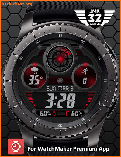 Z SHOCK 25 color changer watchface for WatchMaker screenshot
