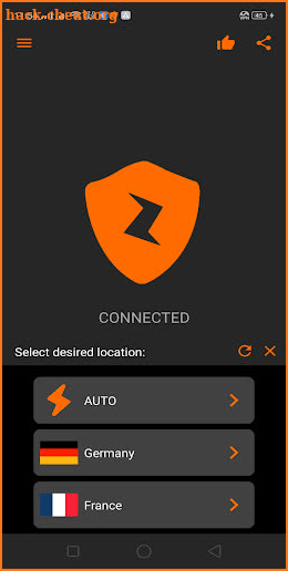 z vpn screenshot