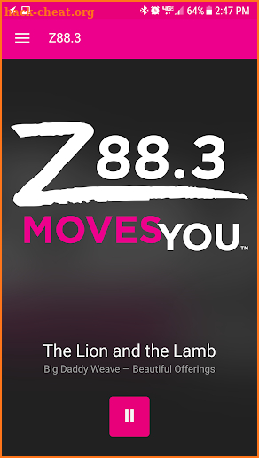 Z88.3 Radio screenshot