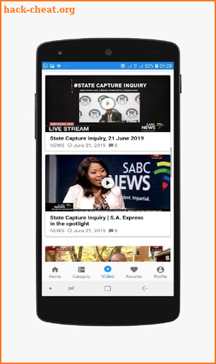 ZA TV -SABC Sopies  series screenshot