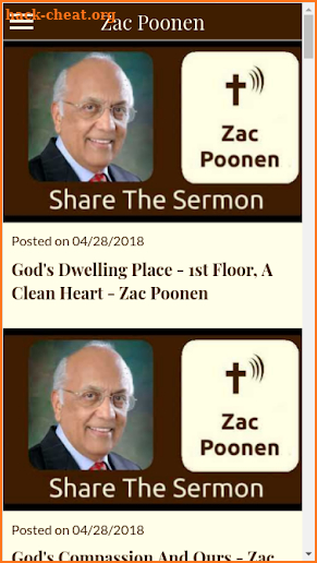 Zac Poonen Sermons screenshot