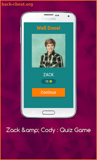 Zack & Cody : Quiz Game screenshot